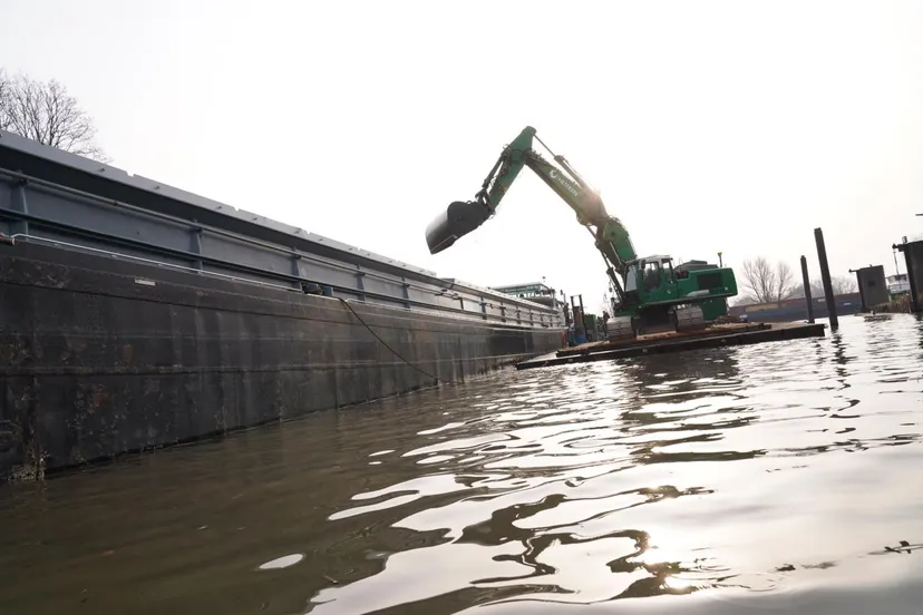 uitbaggeren defensiehaven arnhemrinusbaak