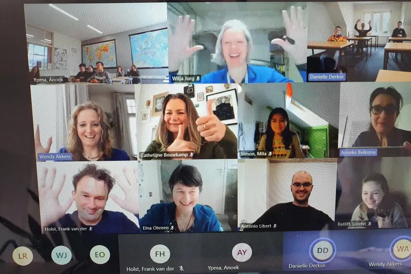 winnende sga leerlingen