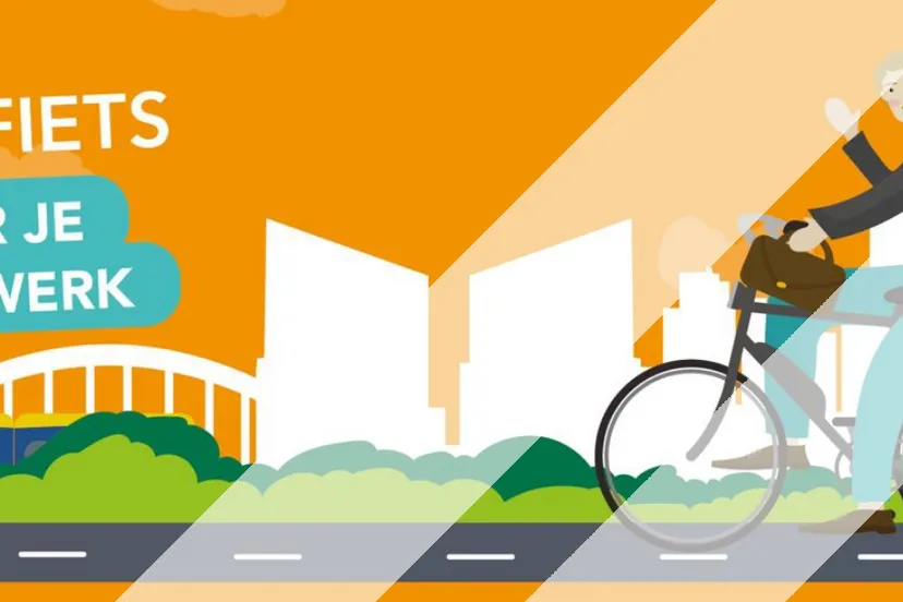 op de fiets slim schoon onderweg