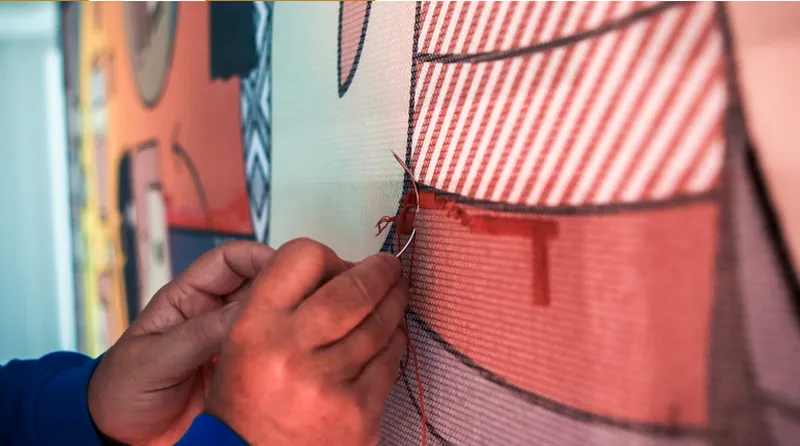 wandkleed over het gelderse slavernijverleden nederlands openluchtmuseum