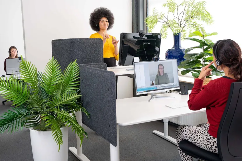 Tolk met gemeente bellen