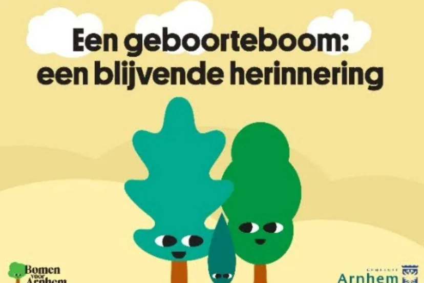 Geboorteboom voor de geboorte van iedere nieuwe Arnhemmer - Gemeente Arnhem