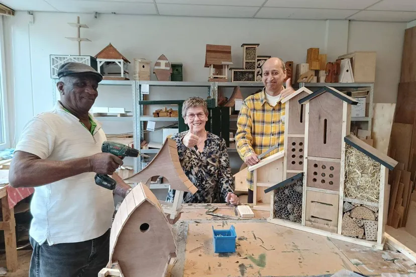 SWOA houtwerkplaats eigen foto