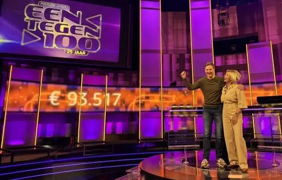 Freek uit Arnhem wint bij Postcode Loterij Eén tegen 100.Jurgen Jacob Lodder