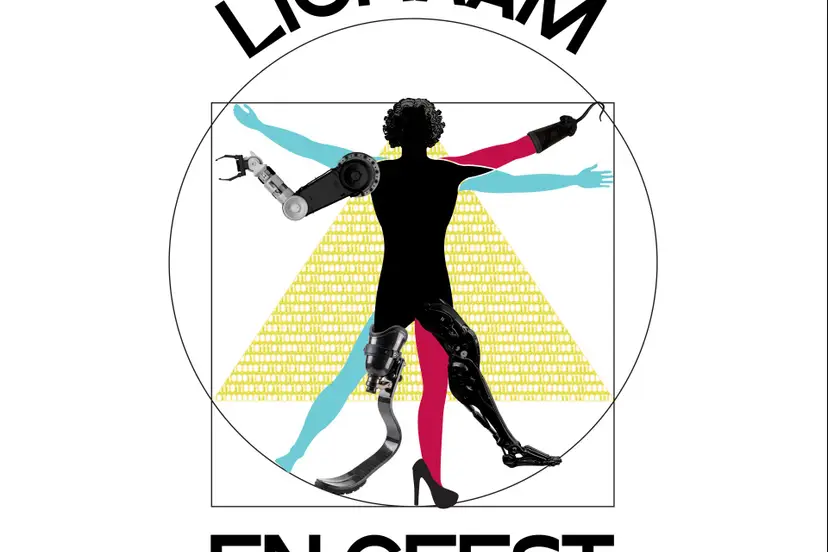 P&D - Lichaam en geest - Logo De maakbare mens vierkant - Beeldmerk en tekst def