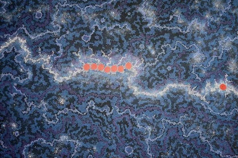 WES WIOL Art Seven Sisters Gabrielle Possum Nungurray