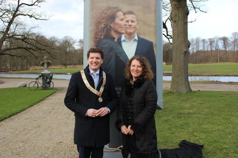 burgemeester van der tak en vicky bergman