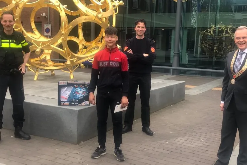 foto bij persbericht hulde kordaat optreden