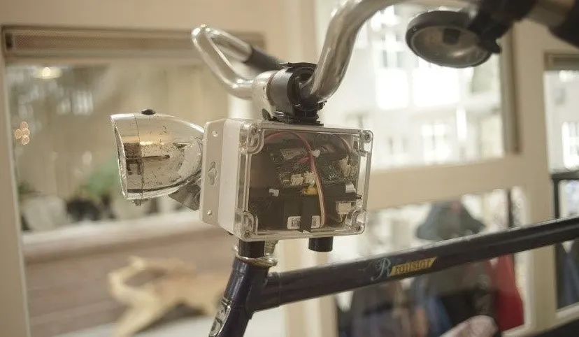 foto sensor snuffelfiets nieuw