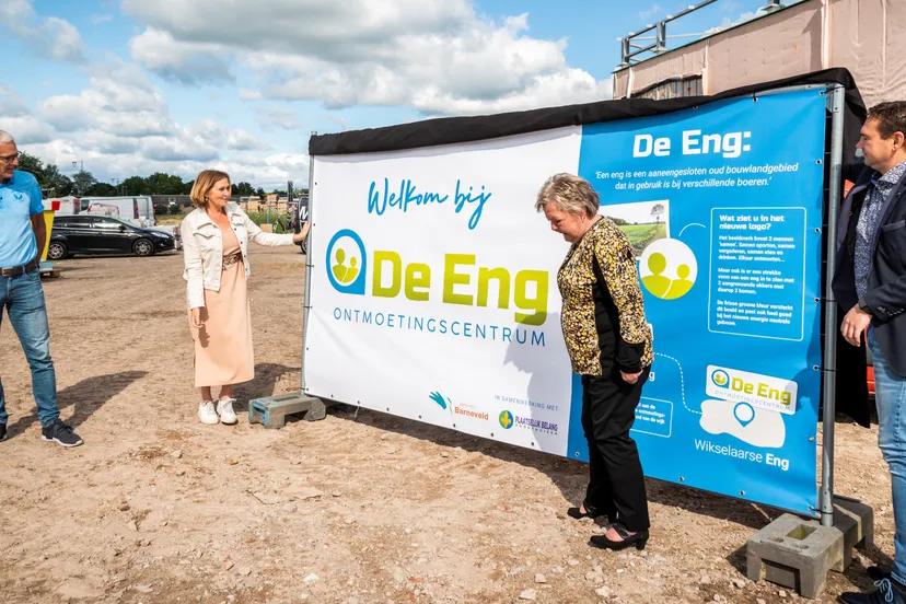 gemeente barneveld onthulling naam nieuw dorpshuis met sporthal