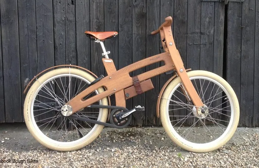 houten fiets