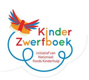 kinderzwerfboek logo