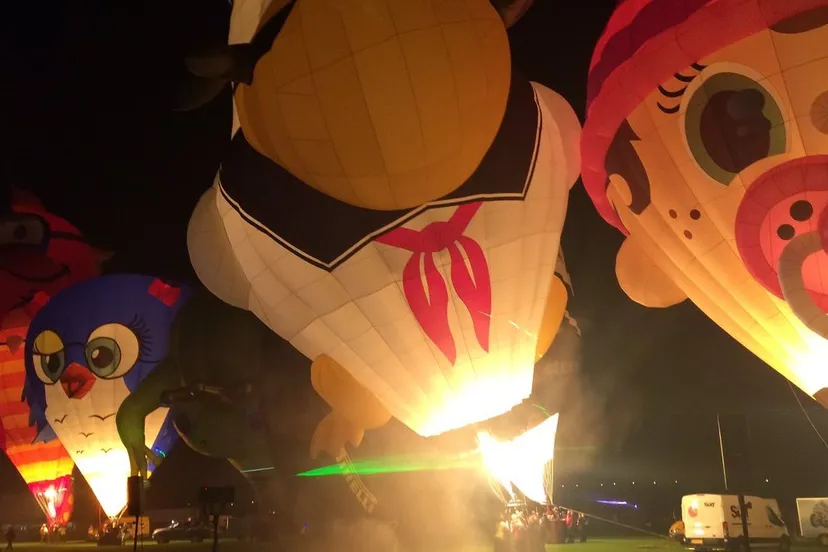 nightglow ballon twitter