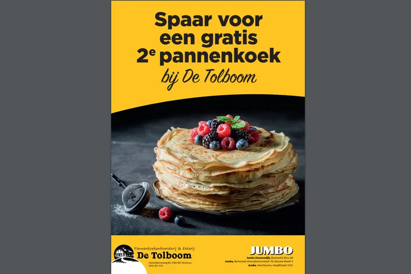 pannenkoek actie jumbo