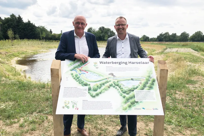 persbericht 23 034 waterberging harselaar west west officieel geopend