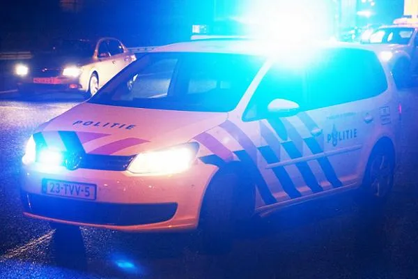 politieauto nacht