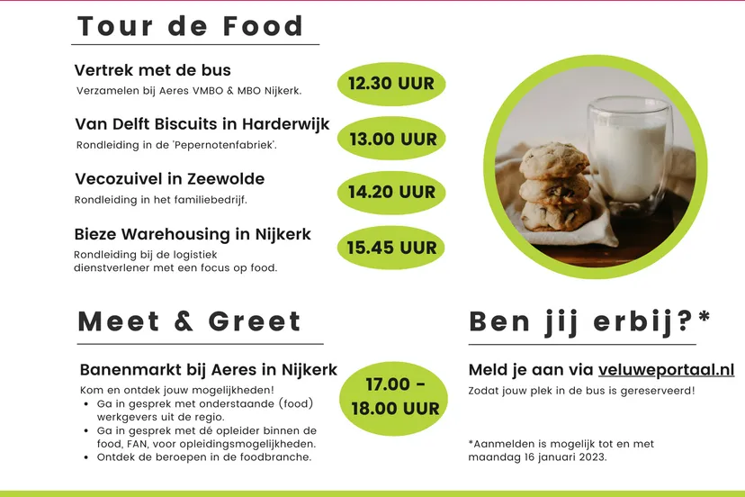 tour de food flyer
