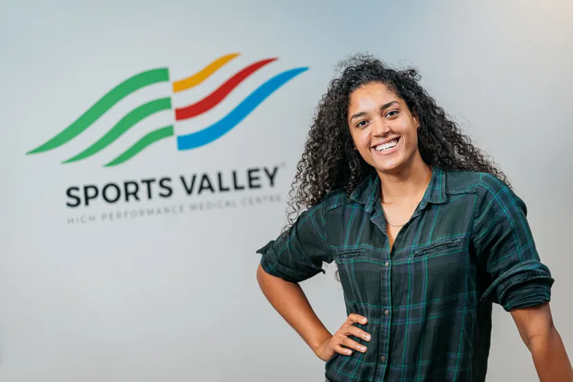 volleybalster celeste plak bij sports valley