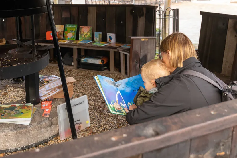 voorleesfeest in het bos bibliotheek
