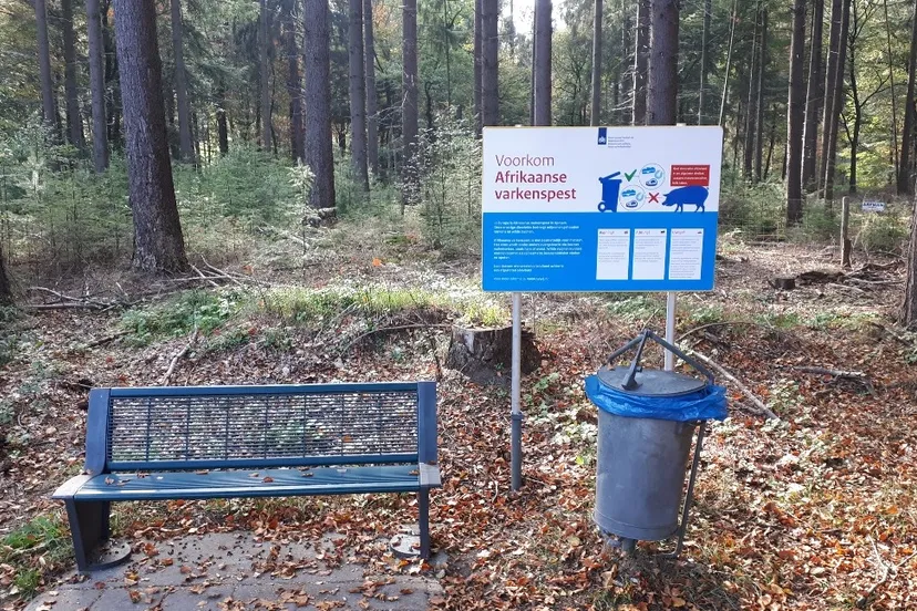 waarschuwingsborden afrikaanse varkenspest