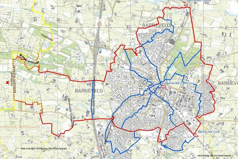 wandelroute rondje barneveld