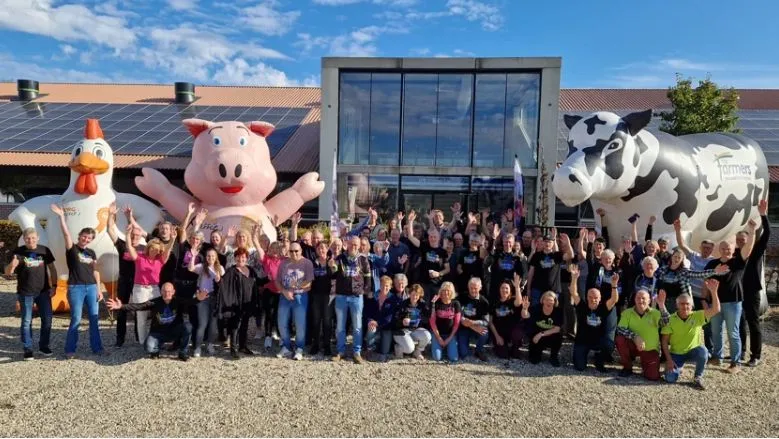 de aftrap van big challenge bij kalverhouderij beekzicht in barneveld twan jacobs