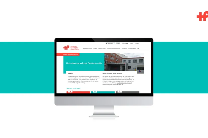 afbeelding nieuwe huisartsenspoedpost website