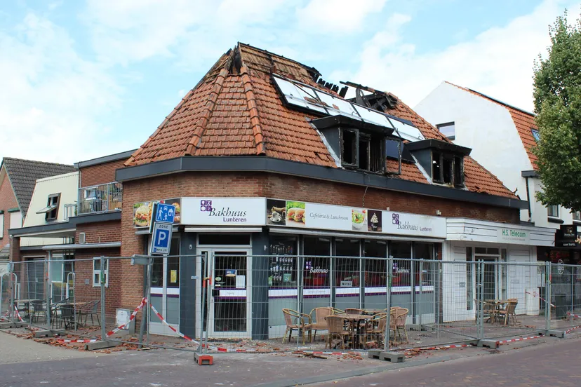 Brand centrum Lunteren © Chris Ouboter