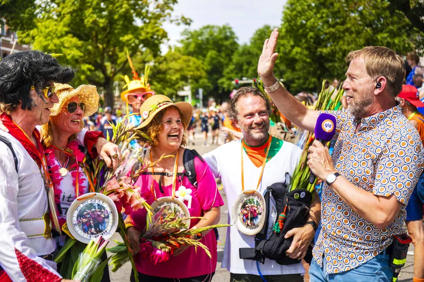 Harm Edens tijdens de 4Daagse (foto Nathalie vd Straten)