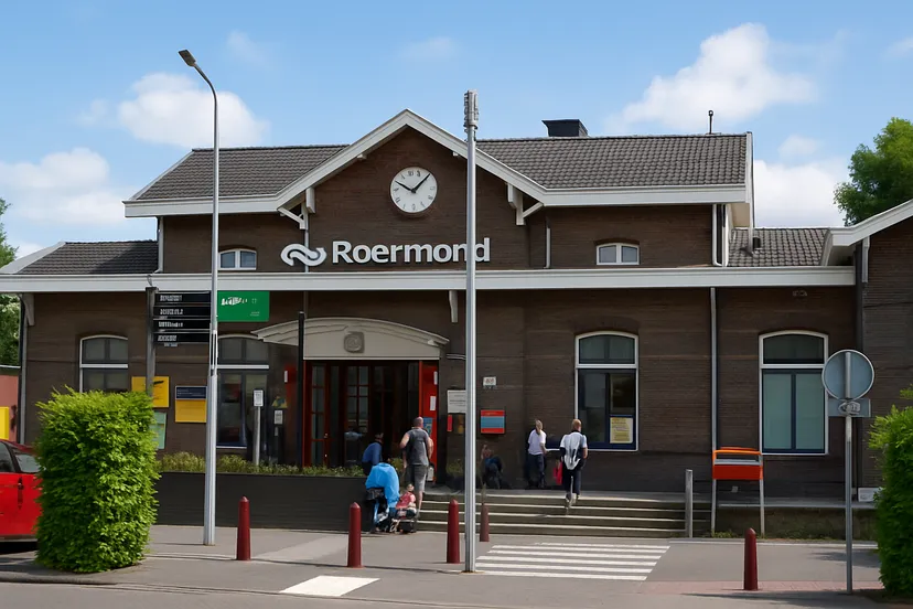 Station Roermond op een heldere dag (1)