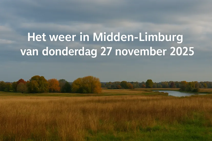 Weer in Midden-Limburg, november 2025