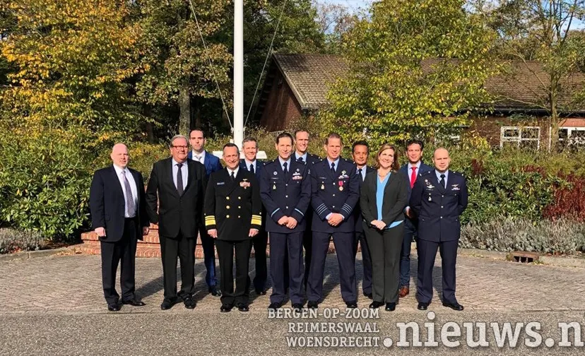 20181016 hoo amerikaanse f 35 delegatie op vliegbasis woensdrecht