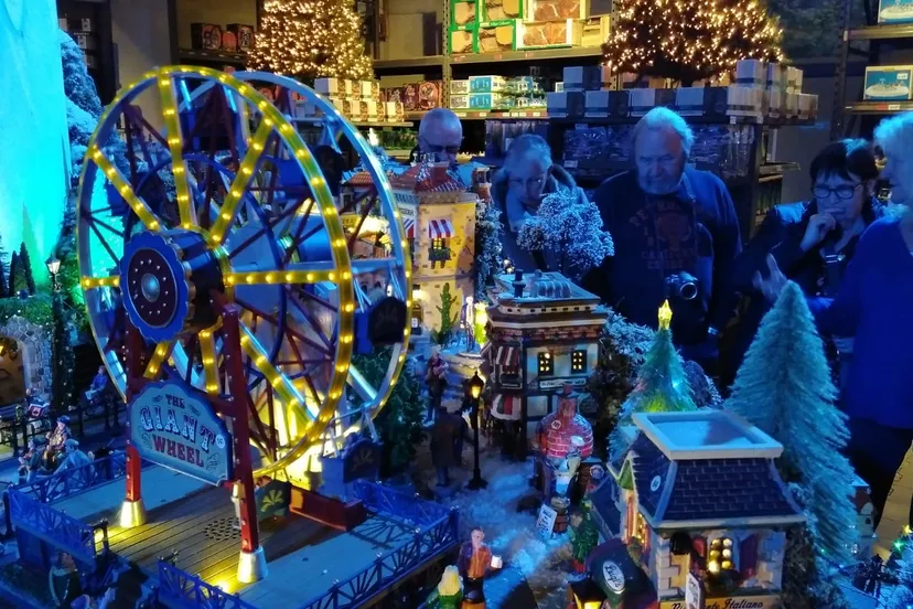 kerstshow intratuin halsteren