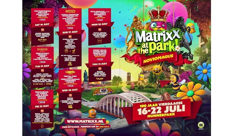 4daagse matrixx programmering