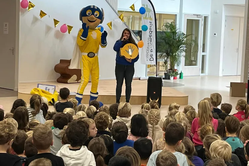 aftrap high five bij basisschool de dromedaris