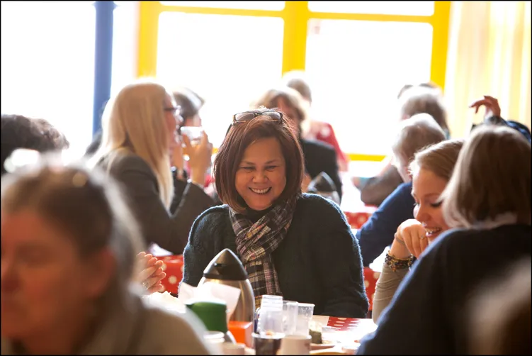 bijeenkomst tafel van n
