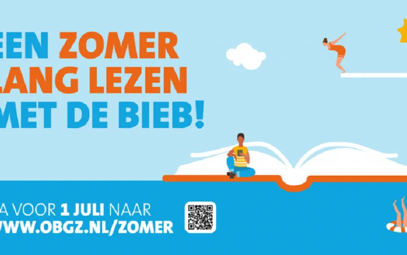een zomer lang lezen met de bieb