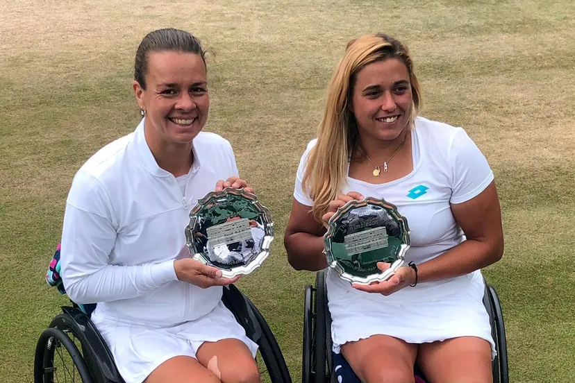 finaleplaats voor gelderse rolstoeltennisster marjolein buis op wimbledon