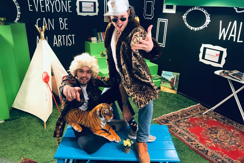 foto biebboys bibliotheek gelderland zuid