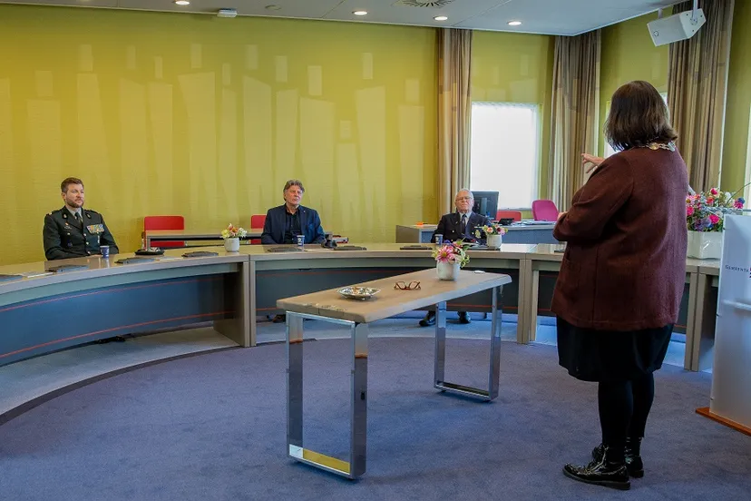 foto david van haren uitreiking coin