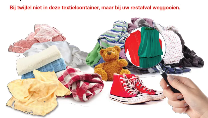 geef uw textiel een tweede leven