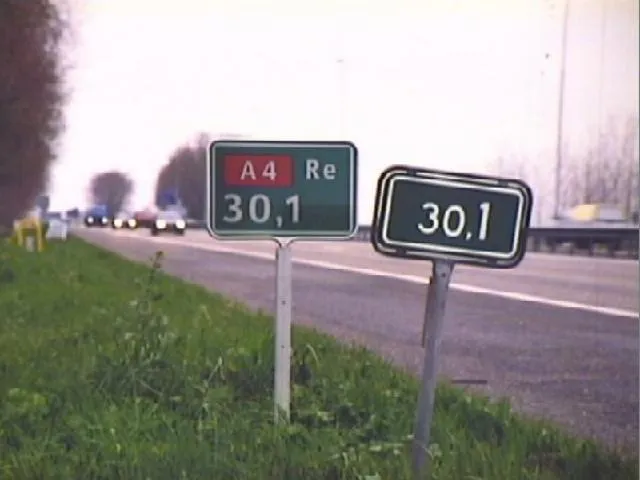 hectometerbord oud en nieuw beeldbankvenw