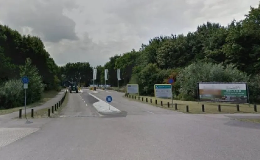 ingang groene heuvels