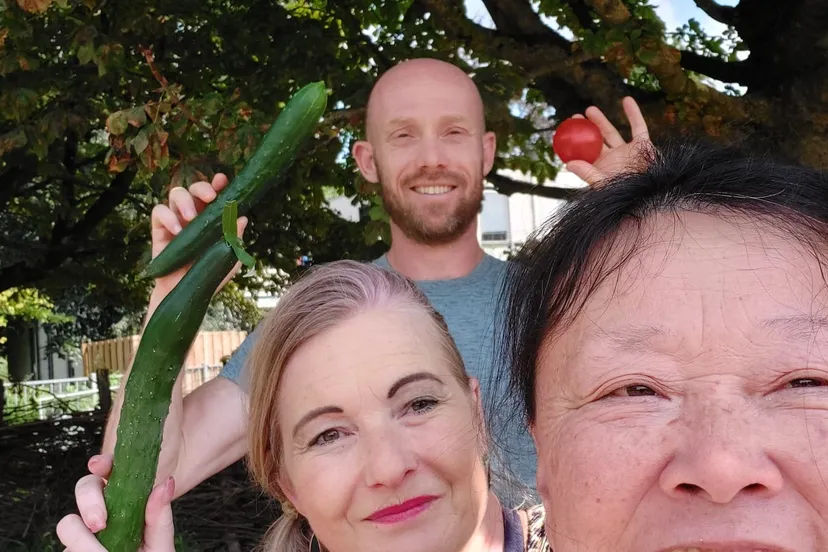 moestuin vrijwilligers lokaal talent
