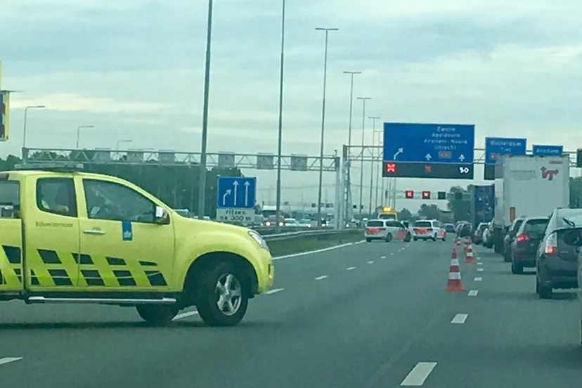 ongeval 3 autos a50
