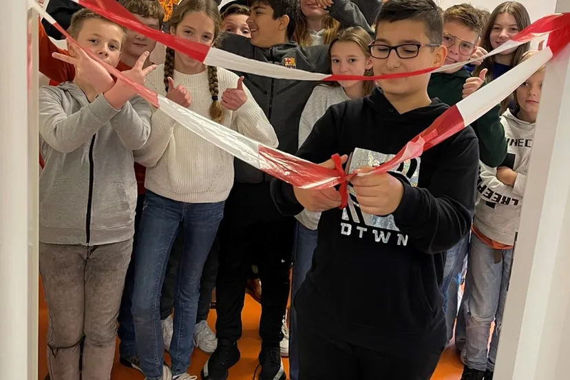 openingsceremonie aanbouw de vuurvlinder