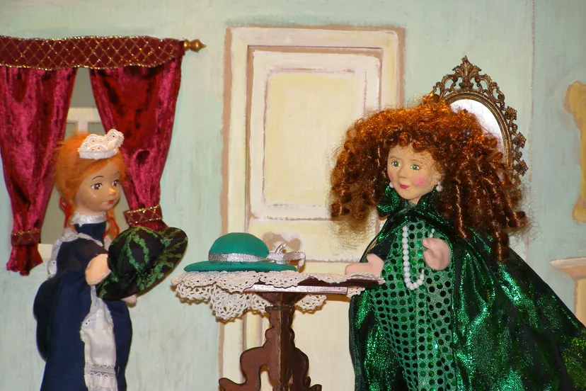 prinses en kamermeisje