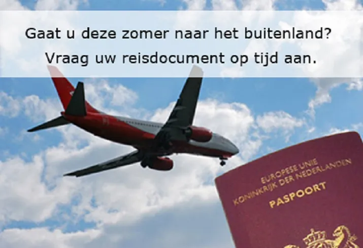 reisdocument op tijd aanvragen gemeente