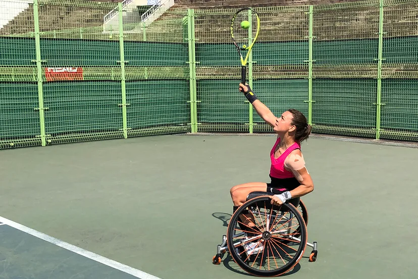 rolstoeltennisster marjolein buis heeft in zuid korea de finale van de daegu open bereikt