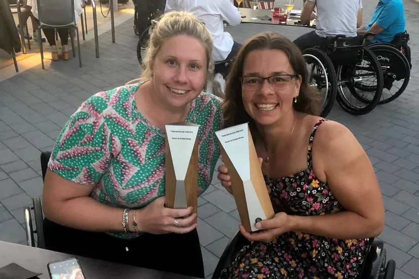 rolstoeltennisster marjolein buis teleurgesteld naar huis uit bloedheet barcelona